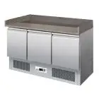 Banco pizza refrigerato in acciaio inox Forcar G-S903PZVRX