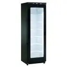 Armadio frigorifero congelatore - Mod GN 400 G BT BLACK - Statico con agitatore - N 1 porta vetro - Capacità Lt 400 - Temperatura -15°/-22º C - Dimensioni cm L 60 x P 62,5 x h 186