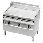 Griglia a gas e acqua - Mod GV1219 - Fiamma pilota - Dimensioni cm L 119,5 x P 90 x H 85/107
