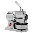 GRATTUGIA - MOD. GRAGM - ALIMENTAZIONE V 230/50Hz MONOFASE - POTENZA Kw 0,38 (0,5 Hp) - PRODUZIONE ORARIA Kg 30 - DIM. cm L 17 X P 28 X h 31 - NORMA CE