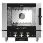 Forno elettrico combinato a convezione e vapore per gastronomia, panetteria e pasticceria 5 teglie Alphatech ICON ICET051E