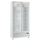 Espositore refrigerato per bibite con capacità Lt 614 e temperatura da 0 a +10 °C Klimaitalia ICOOL 80 WHITE