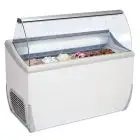 VETRINA GELATERIA - MOD. VETRINA J 7 EXTRA - CAPACITA' LT 317 - TEMPERATURA -15°/-20°C - Dim. cm. L 134,1 x P 72,3 x h 125,3 - Norma CE