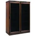 CANTINETTA PER VINI REFRIGERATA IN LEGNO - Mod. KL2794 - Statica - Temperatura +2°/+8°C / -18°/-22°C- Capacità Lt. 310 + 310 - Alimentazione monofase 230V/1/50Hz - Potenza W 185 + 150 - Dimensioni cm L 128 x P 61 x h 186 - Peso Kg 260
