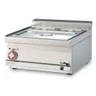 BAGNOMARIA TOP ELETTRICO - MOD. BMT/66EM - N. 1 vasca x  GN 1/1 + GN 1/4  H15 - Monofase - Dimensioni: cm L 60 x P 60 x H 28 - Norma CE