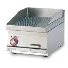 Fry Top elettrico professionale da banco piastra rigata cromata superchrome Allforfood FTRT/64ETS linea ELLE