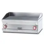 Fry Top elettrico professionale da banco piastra liscia in acciaio Allforfood FTLT/68ET linea ELLE