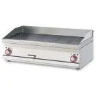 Fry Top elettrico professionale da banco piastra rigata in acciaio Allforfood FTRT/610ET linea ELLE