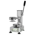 AMBURGATRICE MANUALE - MOD. PRAM10 - DIMENSIONI STAMPO Ø cm 10 - DIM. Cm L 19 x P 25 x h 32 - NORMA CE