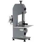SEGAOSSI A NASTRO - MOD. SEOSV15M - STRUTTURA IN METALLO VERNICIATO - ALTEZZA TAGLIO cm 25 - ALIMENTAZIONE V 230/50Hz MONOFASE - POTENZA Kw 0,75 (1,0 Hp) - DIM. Cm L 37 x P 41 x h 81 - NORMA CE