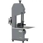 SEGAOSSI A NASTRO - MOD. SEOSV18M - STRUTTURA IN METALLO VERNICIATO - ALTEZZA TAGLIO cm 32 - ALIMENTAZIONE V 230/50Hz MONOFASE - POTENZA Kw 0,75 (1,0 Hp) - DIM. Cm L 42 x P 53 x h 91 - NORMA CE