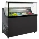 VETRINA GELATERIA - MOD. MIRABELLA H6G - TEMPERATURA -5°/-20° C - CAPACITA' Lt 184 - DIMENSIONI cm L 118,7 x P 67,7 x h 119 - PESO Kg. 117 - NORMA CE