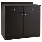 MOBILE DI SERVIZIO DA SALA - MOD. ML3202SS - Struttura e pannelli in nobilitato - N. 2 sportelli - N. 2 cassetti - Dim. cm L 90 x P 48 x h 95