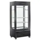Vetrina refrigerata verticale per frollatura carne - Mod MV 604B - Ventilata - Capacità Lt 600 - Temperatura -2°/+10°C - Dimensioni cm L 90 x P 65 x H 190
