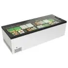 ISOLA PANORAMICA - MOD. OASI 250 AW - REFRIGERAZIONE STATICA - SBRINAMENTO AUTOMATICO - CAPACITA' Lt. 1015 - TEMPERATURA +5°/-25°C - DIM. cm. L 254,4 x P 96,4 x h 82,6