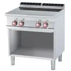 Cucina elettrica 4 piastre in vetroceramica Allforfood PCC/78ET linea ELLE