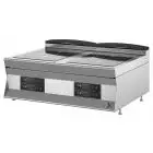 Piano cottura elettrico 4 piastre induzione Allforfood 7ULEF2 linea IKON