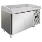 Banco pizza refrigerato in acciaio inox Klimaitalia PZF02