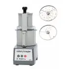 ABBINATO CUTTER E TAGLIAVERDURE PROFESSIONALE - Mod. R 201 XL - Capacità vasca in ABS lt 2,9 - Capacità coperti 20 - Potenza W 550 - Dimensioni cm L 22 x P 28 x 55,5h