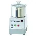 CUTTER DA BANCO - Mod. R 5 1V - Capacità vasca in acciaio inox lt 5,9 - Capacità coperti da 20 a 80 - 1 velocità - Potenza W 750 - Dimensioni cm L 28 x P 36,5 x 51 h