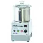 CUTTER DA BANCO - Mod. R 7 V.V. - Capacità vasca in acciaio inox lt 7,5 - Capacità coperti da 20 a 100 - Con variatore di velocità - Potenza W 1500 - Dimensioni cm L 28 x P 35 x 52 h
