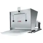 MACCHINA PER BISCOTTI - MOD. ROLLER BISCUIT - STRUTTURA IN ACCIAIO INOX - FUNZIONAMENTO MECCANICO - STENDE TUTTI I TIPI DI BISCUIT O MASSE DI PARI DENSITA' CON ESTREMA VELOCITA' - DIMENSIONI cm L 47 x P 40 x 32 h -NORMA CE