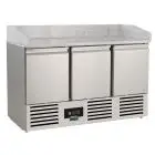 Saladette e banco pizza refrigerato in acciaio inox Klimaitalia SF 903 PZ