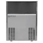 Fabbricatore di ghiaccio a cubetti pieni ad aria Kg 58 ad acqua Kg 60 Icetech SS 75