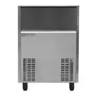 Fabbricatore di ghiaccio a cubetti pieni ad aria Kg 82 ad acqua Kg 81 Icetech SS 95