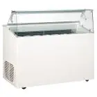 VETRINA GELATERIA - MOD. TOP 7 - TEMPERATURA -15°/-20° C - CAPACITA' Lt 293 - DIMENSIONI cm. L 135 x P 67,3 x h 117,5 - PESO Kg. 99 - NORMA CE