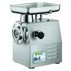 TRITACARNE PROFESSIONALE 22 RGE (gruppo macinazione estraibile) - Gruppo macinazione inox - Potenza hp 1,5 - 1100W 230/400 V Trifase - Produzione oraria Kg/h 200-300