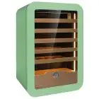 Vetrina refrigerata per vino con capacità Lt 126 e temperatura da +2 a +20 °C Klimaitalia VINARIUS 40 GREEN
