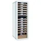 Vetrina refrigerata per vino con capacità Lt 268 e temperatura da +2 a +12 °C e da +12 a +20 °C Klimaitalia VINARIUS 62 WHITE