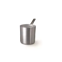 Pentola Per Bagnomaria  in Alluminio - AGNELLI Linea ALLUMINIO 293 - 3 MM - Codice ALMA293 - Spessore mm 3 - Capacità 14 lt  - Diametro 12 cm - Altezza cm 13 - Imballo confezione da n. 1 Unità