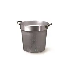 Colapasta Cilindrico Per Interno  in Alluminio - AGNELLI Linea ALLUMINIO 173 - 3 MM - Codice ALMA173 - Spessore mm 3 - Diametro 32 cm - Altezza cm 31 - Imballo confezione da n. 1 Unità