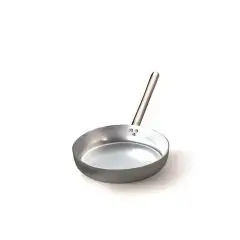 Padella Cilindrica 1 Manico  in Alluminio - AGNELLI Linea ALLUMINIO 111 - 3 MM - Codice ALMA111 - Spessore mm 3 - Diametro 18 cm - Altezza cm 45 - Imballo confezione da n. 1 Unità