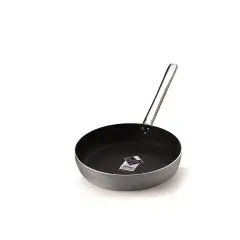 Padella Cilindrica 1 Manico  in Alluminio Antiaderente - AGNELLI Linea ALLUMINIO ANTIADERENTE - 3 MM - Codice ALSA111S - Spessore mm 3 - Diametro 45 cm - Altezza cm 8 - Imballo confezione da n. 1 Unità