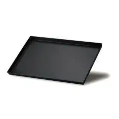 Teglia Rettangolare Blu in Lamiera - AGNELLI Linea PIZZA - Codice COFE149B - Dimensioni cm 45x35 - Altezza cm 3 - Imballo confezione da n. 1 Unità