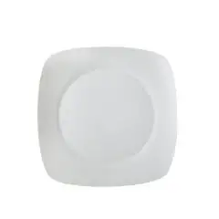 Piatto Piano  - MEDRI Linea QUADRO C - Dimensioni cm 30x30 - Imballo confezione da n. 2 Unità