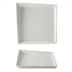 Piatto Quadro  - MEDRI Linea RAW - Codice 24462Y2T74 - Dimensioni cm 24x24 - Imballo confezione da n. 3 Unità