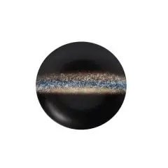 Piatto Piano Blu - MEDRI Linea MOON - Codice 6531W745 - Diametro 28 cm - Imballo confezione da n. 4 Unità