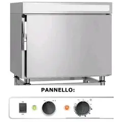 RIGENERATORE DI TEMPERATURA - MOD. GR1411M - VERSIONE MECCANICA - CAPACITA': 14 GN 1/1 ; 14 (60X40) - ALIMENTAZIONE TRIFASE V 400/3/50 Hz - POTENZA W 15900 - DIMENSIONE Cm L 82 X P 75 X h 150 - Peso Kg 160