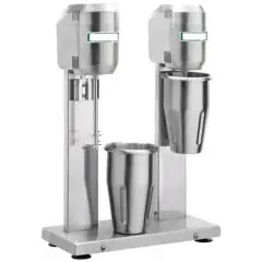 FRULLATORE FRAPPE' - Mod. DMB20 - N. 2 Bicchieri inox 2 x 0,8 Lt - Potenza 400+400 W - Monofase 220-240V/1/50-60Hz - Norma CE