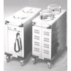 Carrello sollevatore piatti a 2 colonne