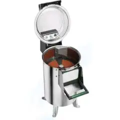 PELAPATATE Mod. PPN10 - Alimentazione MONOFASE o TRIFASE - Capacità carico kg 10 - Produzione oraria kg/h 120 - (Dotato di un piattello patate) - Potenza hp 1 / 750W  - Norma CE