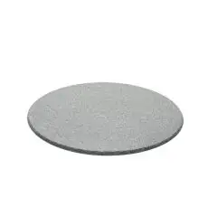 Piatto Tondo Grigio in Melamina - MEDRI Linea MELAMINA STONE - Codice YML52516B - Diametro 40 cm - Imballo confezione da n. 5 Unit&agrave;