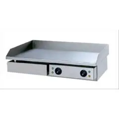 Fry Top elettrico professionale da banco piastra liscia cromata Allforfood GHN 75L