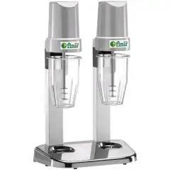 FRULLATORE FRAPPE' - Mod. FP 2P - N. 2 Bicchiere POLICARBONATO  Lt 2x0,5 - Potenza 120 + 120 W - 230V/1/50-60Hz - Norma CE