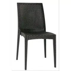 SEDIA - MOD. U12 - STRUTTURA IN POLIPROPILENE - ALTEZZA SEDUTA cm 45 - IMPILABILE FINO A 15 PEZZI - PER USO ESTERNO - CONFEZIONE DA N. 15 - DIM. cm L 44 x P 41,5 x h 88 - NORMA CE