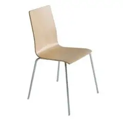 SEDIA LILA' - MOD. LILA' - TELAIO CROMATO - SCOCCA IN MULTISTRATO CURVATO VERNICIATO - PER USO INTERNO - DIM. cm L 54 x P 52 x H 87 - NORMA CE